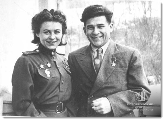 А.П. Дмитриев с женой Зинаидой Иосифовной на отдыхе