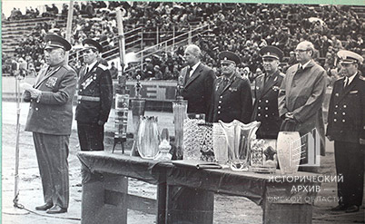 Выступление первого заместителя председателя ЦК ДОСААФ СССР