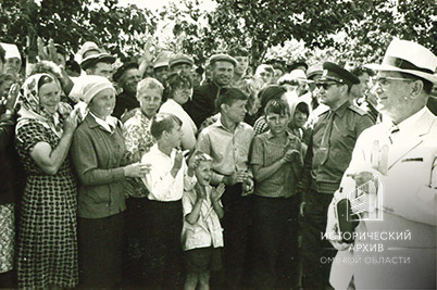 Встреча колхозников с Президентом, руководителем Коммунистической партии Югославии Броз Тито