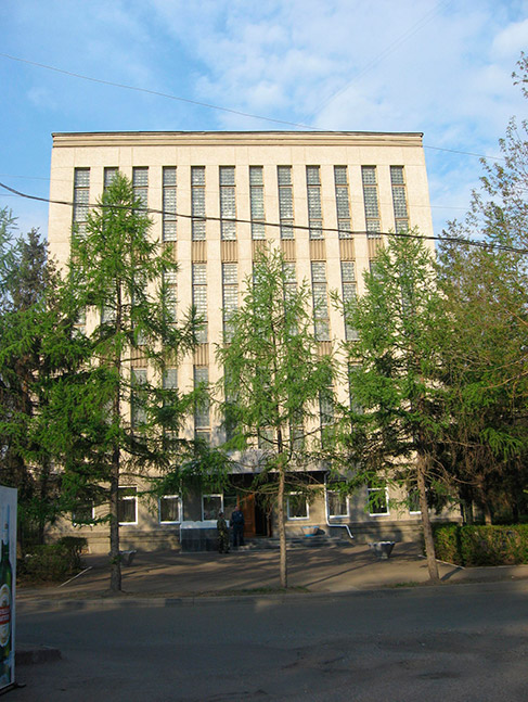 Фото здания архива на ул. Певцова