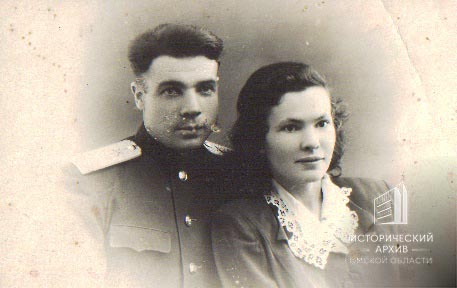 П.С. Мальцев с женой